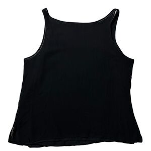 EUC - BLACK SIMPLY SILK TANK TOP - XL
